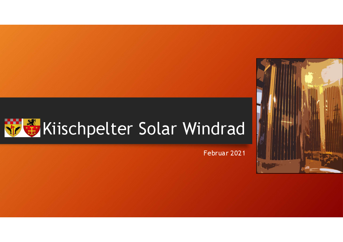Solarwindrad - Cover