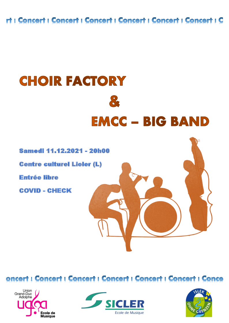 Choir Factory & EMCC - Big Band