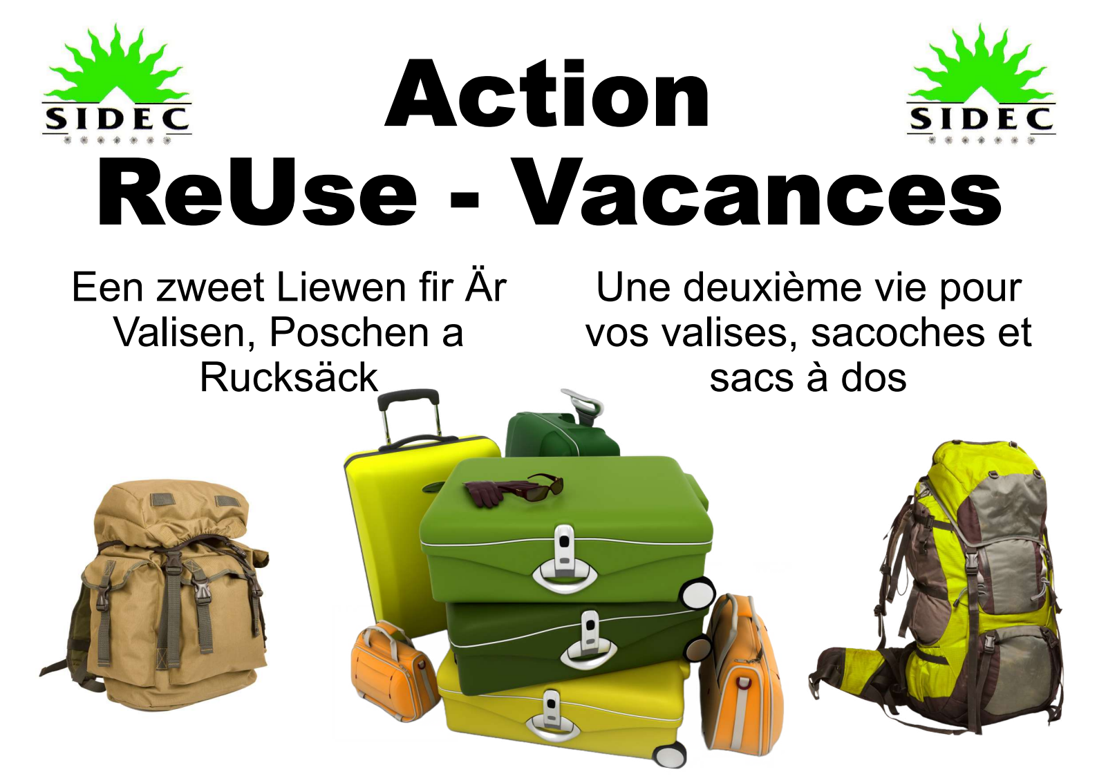 Action ReUse - Vacances