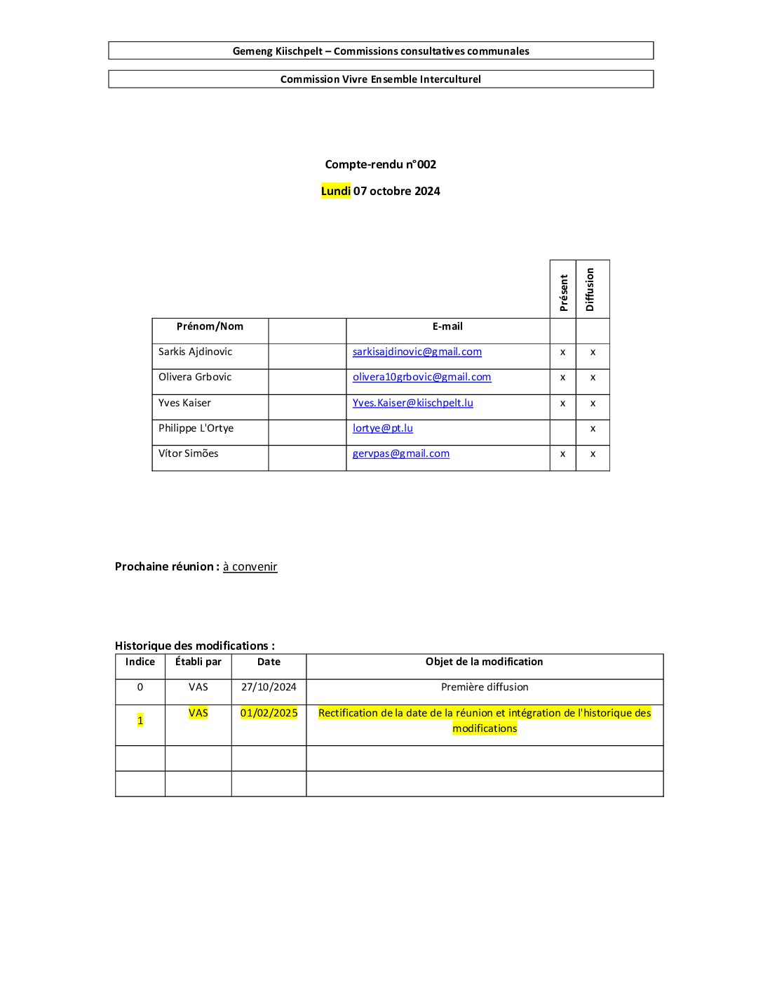 CR_002 - Rapport N°2 du 07.10.2024 FR