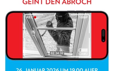 Infoversammlung Preventioun géint den Abroch -Réunion d&rsquo;informations contre le cambriolage